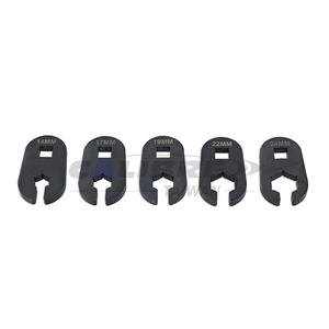 TAIWAN CALIBRE 5pc 1/2" Dr. Crows Foot Style Short Sensor Wrench <b>Set</b> for Difficult Access Exhaust Sensors - Product Image 1