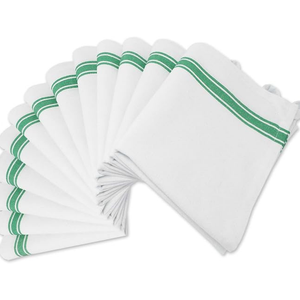 Customized GOTS Certified 100% Cotton Woven Disposable Kitchen Towels Home Use Eco Friendly OEM India - Product Image 1