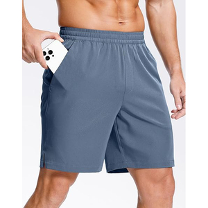 Pantalones Cortos Deportivos para Hombre con Costuras Planas que Absorben el Sudor, Bolsillo Trasero con Cierre para un Almacenamiento Seguro - Product Image 3