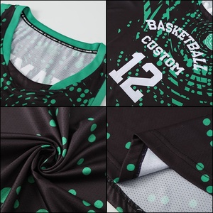 Camiseta de Baloncesto Personalizada de Secado Rápido, Camiseta Deportiva de Poliéster con Impresión Digital, Top de Entrenamiento - Product Image 3