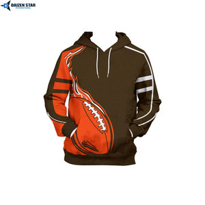 Sudadera Deportiva Personalizada con Bordado, 100% Algodón, para Invierno, Ligera, para Entrenamiento Físico y Gimnasio - Product Image 4