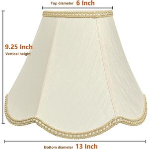 Paralume Grande a Forma di Tamburo Tootoo Star Marrone per Lampadari, Lampade da Terra e da Tavolo, Coperture e Paralumi di Alta Qualità - Product Image 2