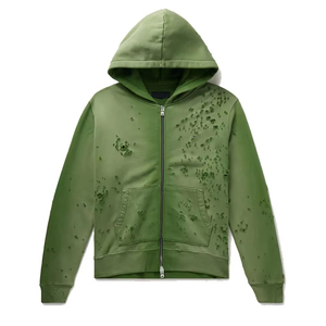 Sweat à capuche surdimensionné en coton 100% de qualité supérieure, délavé à l'acide, brodé, écologique, best-seller pour hommes, en promotion avec option OEM - Product Image 1