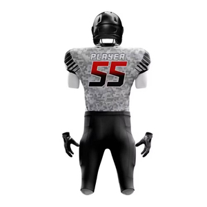 Uniformes de football américain en tissu doux de qualité standard, anti-rétrécissement, respirants, en maille, à vendre - Product Image 2