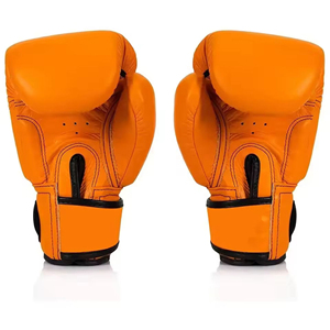 Professional Custom Logo Shock-Absorbing Leather Boxing <b>Gloves</b> Protective Bulk Order Direct Supply for Youth/Children - Product Image 1