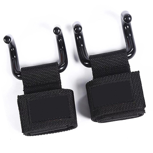 Crochets de levage personnalisés pour hommes et femmes, support de poignet pour la musculation, entraînement de soulevé de terre, fournisseur en gros - Product Image 4