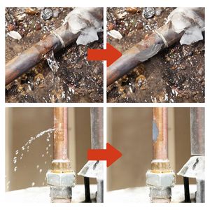 Kit Adesivo per Colata AB per Riparazioni Industriali, Resistente alle Alte Temperature, per Saldatura Elettrica su Serbatoi d'Acqua e Olio - Product Image 4