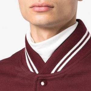 Chaqueta Letterman para Hombre, con Botones al Frente, Estilo Casual Urbano, Chaqueta Letterman para Hombre, Ropa de Abrigo para Uso Diario, Estilo Moderno y a la Moda - Product Image 6