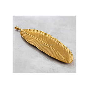 NEW DESIGN CASTING ALUMINIUM LEAF FOR SALE HANDMADE SCULPTURE NEW STYLE ALUMINUM SCULPTURE IN WHOLESALE PRICE - Product Image 4