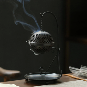 Classic Indian Religious Incense Burner <b>Bakhoor</b> with Eco-Friendly Natural Materials for <b>Oud</b> Wood Aroma and Timeless Home Decor - Product Image 4