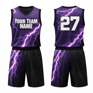 Tenues de basketball personnalisées en gros, OEM, fournisseur et fabricant de haute qualité - Product Image 5