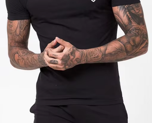 Camisetas de algodón unisex de 220g con logotipo personalizado OEM, diseño personalizado para hombre, impresión en camisetas blancas. - Product Image 4