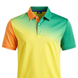Camiseta Polo Deportiva de Golf para Hombre, Personalizada con Impresión o Bordado, de Alta Calidad, Transpirable, de Algodón y Poliéster, Económica, que Absorbe la Humedad - Product Image 5