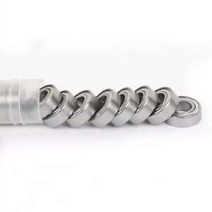 Rodamientos de bolas de acero cromado para máquinas CNC de alta velocidad Diseño de baja fricción Control de movimiento suave Clasificación de precisión P2 Larga vida útil - Product Image 2