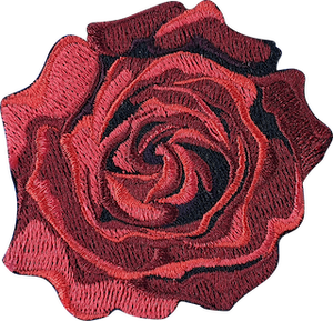 Patch brodé thermocollant en gros, entièrement brodé, couleurs or/blanc/noir/violet, patch brodé thermoscellable en forme de croix pour vêtements - Product Image 3