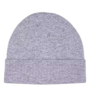 Gorro de acrílico unisex al por mayor, color gris, diseño de logotipo personalizado, gorro informal de invierno, 56-58 cm, para adultos. - Product Image 1