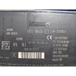 Module d'actionneur à fonctionnalité à distance XE X760 2015-2018 d'occasion OEM FK7219H440AD - Product Image 2