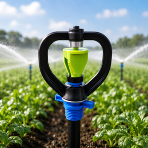 Buse d'irrigation par micro-aspersion en plastique, pulvérisateur d'eau à 360 degrés pour serre, verger, culture de légumes - Product Image 1