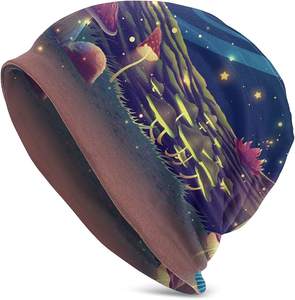 หมวกไหมพรมสั่งทำพิเศษ ดีไซน์ทันสมัย อุ่นสบาย เหมาะสำหรับกีฬากลางแจ้ง / หมวกบีนนี่น่ารักสีชมพูสำหรับผู้ชาย ขายส่ง สำหรับฤดูหนาว - Product Image 4