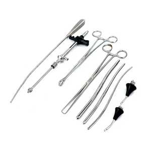 Ensemble d'instruments chirurgicaux génériques pour utérus, 8 pièces, gen cohen, pour chirurgie gynécologique, qualité hospitalière, en acier inoxydable - Product Image 5