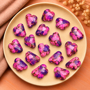Piedra Preciosa Tallada en Forma de Nube Turquesa Algodón de Azúcar de 12 mm para Fabricación de Joyas, Colgantes y Manualidades, Proveedor Mayorista - Product Image 2