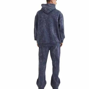 Collection Hiver de Haute Qualité pour Hommes, Dernier Style, Ensemble Deux Pièces Respirant avec Logo Personnalisé, Survêtements à Capuche, Survêtements Casual pour la Course à Pied - Product Image 5