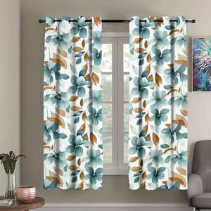 Cortina de Ventana de Algodón Puro de Tacto Suave de Último Diseño para Interiores del Hogar con Costuras Duraderas - Product Image 4