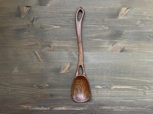 Modern Style Eco-Friendly Wood <b>Spoon</b> for Soup and Porridge Factory Direct with Mirror Polish Kitchenware wooden <b>Serving</b> <b>Spoon</b> - Product Image 5