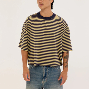 Hot Sale Men's Oversized T-Shirt 100% Cotton Round Neck <b>Plain</b> <b>White</b> Casual <b>Tee</b> Custom Logo Summer Streetwear T-shirt - Product Image 6
