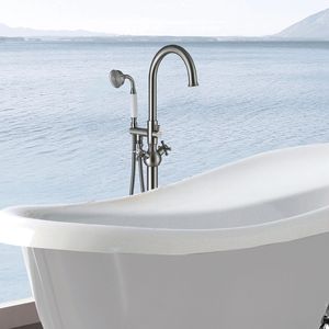 Rubinetto per Vasca da Bagno Freestanding con Doccetta - Rubinetti Premium per Bagno e Doccia - Product Image 1