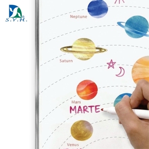 SYH Aluminum <b>Frame</b> Magnetic Solar System Board for Kids Learning with Sublimation Printing CPSIA Certified Single Sided - Product Image 4