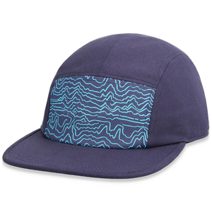Casquette de baseball 5 panneaux bleu marine, streetwear, logo personnalisé, confortable, qualité supérieure, tendance, durable, pour hommes et femmes - Product Image 1
