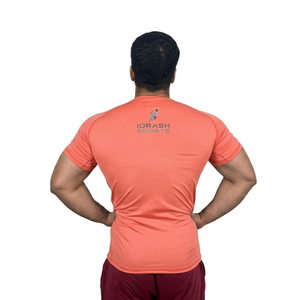 เสื้อแรชการ์ดแห้งเร็ว ระบายอากาศได้ดี ผลิตจากโพลีเอสเตอร์ผสมสแปนเด็กซ์ สกรีนโลโก้ได้ตามต้องการ เสื้อแรชการ์ดแขนสั้นรัดรูป - Product Image 2