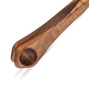 Cuillères musicales en bois dur naturel, instrument de percussion artisanal pour l'entraînement au rythme de la musique folklorique et les performances en direct - Product Image 6