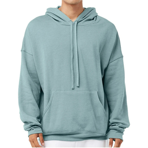 Sudadera con Capucha Gruesa de Algodón y Forro Polar para Hombre, Diseño Casual con Hombros Caídos, Estilo Urbano, Invierno 2025 - Product Image 3