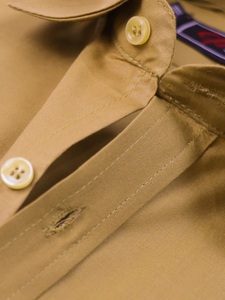 Camisa Elegante de Manga Larga para Hombre con Botones, Tejido Cómodo y Estilo Formal Clásico para Bodas - Product Image 4