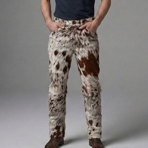 <b>Mens</b> Cowhide <b>Trousers</b> Quality <b>Leather</b> Pants Tailored Fit Genuine Cowhide OEM ODM Export Manufacturer - Product Image 3