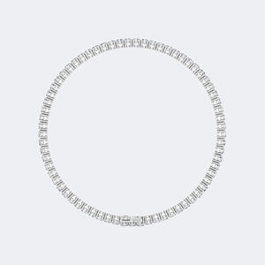 สร้อยข้อมือเพชรเทนนิส 4.36 กะรัต น้ำหนักรวม D-E-F สี VVS-VS ทรงกลมเจียระไนแบบบริลเลียนท์ ทอง 14K รับรองคุณภาพ หรูหรา ยั่งยืน เป็นของขวัญสุดพิเศษ - Product Image 4