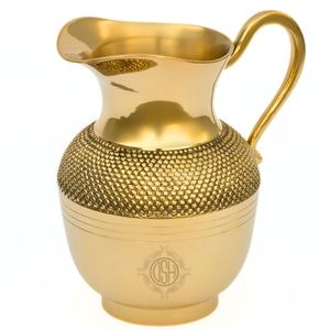 Carafe à eau en laiton, pichet en métal, produits de haute qualité, design accrocheur, poignée en laiton, article de boisson, article utilitaire - Product Image 4