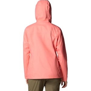 Chaqueta Impermeable con Capucha para Mujer, Cortavientos, Ligera, Informal, para Deportes al Aire Libre, Protección Solar, Color Durazno - Product Image 6