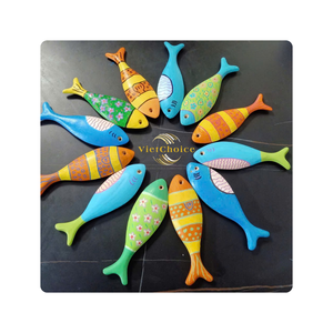 Décoration murale artisanale Vietchoice Phoebe en bois, créatures marines, écologique, couleur personnalisée, design moderne, pour anniversaire - Product Image 2