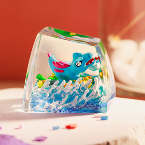 Teclas Artesanales Bosque Místico, Teclas Artesanales Personalizadas, Teclas Anime Lindas, Teclas Verdes, Juego de Teclas, Teclas de Madera - Product Image 5