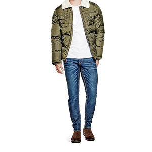 Latest Design <b>Men</b> Puffer <b>Jacket</b> Stylish Casual Wear Top Quality Long Sleeves Puffer <b>Jacket</b> - Product Image 1