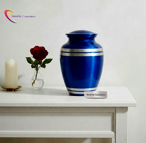 Wholesale Metal Cremation Urn <b>for</b> Human <b>Ashes</b> Custom Adult Funeral Memorial Urn High Quality Metal Urns Supplier Manufacturer - Product Image 4