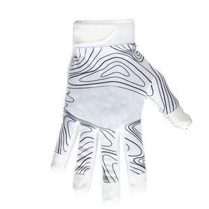 Gants de football américain tendance en gros, personnalisables, avec écran tactile, paume en latex imperméable pour activités sportives en extérieur - Product Image 4