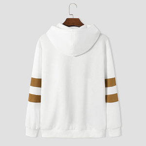 Sweat à capuche vintage pour homme, lavable, sans cordon, entièrement zippé, double couche, effet vieilli, 100 % coton molletonné 300g, respirant, en promotion à prix réduit - Product Image 2
