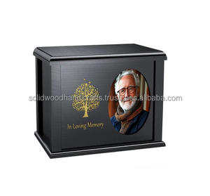 Urne en bois pour cendres humaines, urnes funéraires pour hommes et femmes, urnes de haute qualité - Product Image 2