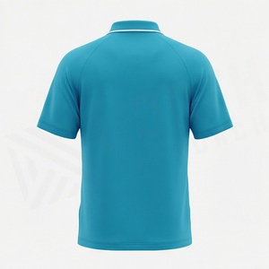เสื้อโปโลแขนสั้นคอปกซิป คอร์เซอร์ซิป สำหรับเล่นกอล์ฟ แฟชั่นฤดูร้อน สีสันปรับแต่งได้ คุณภาพพรีเมียมสำหรับผู้ชาย - Product Image 2
