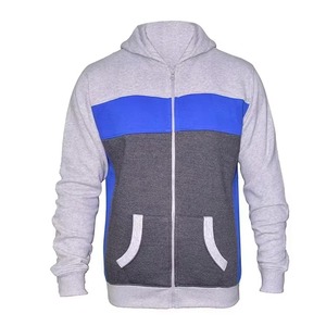 Ensemble de survêtement d'hiver pour homme, personnalisé, de haute qualité, avec fermeture éclair intégrale, épais, à manches longues, pour le jogging, vente en gros - Product Image 3