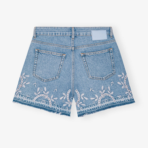 Shorts en jean vintage pour femme, taille mi-haute, respirants et imperméables, pour le streetwear, en matière de qualité supérieure, nouveau modèle, prix abordable - Product Image 6